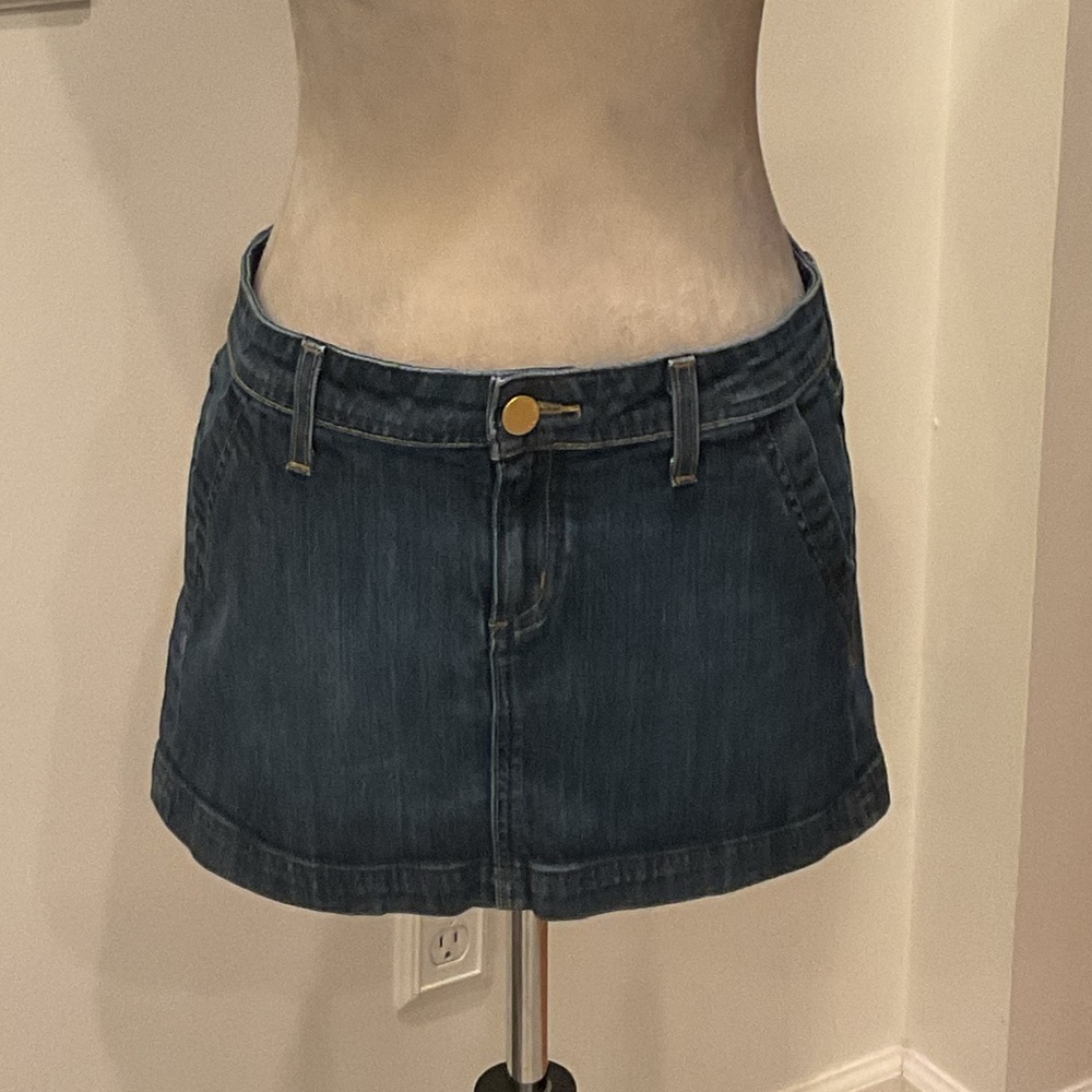 Habitual Dark Blue Denim Mini Skirt